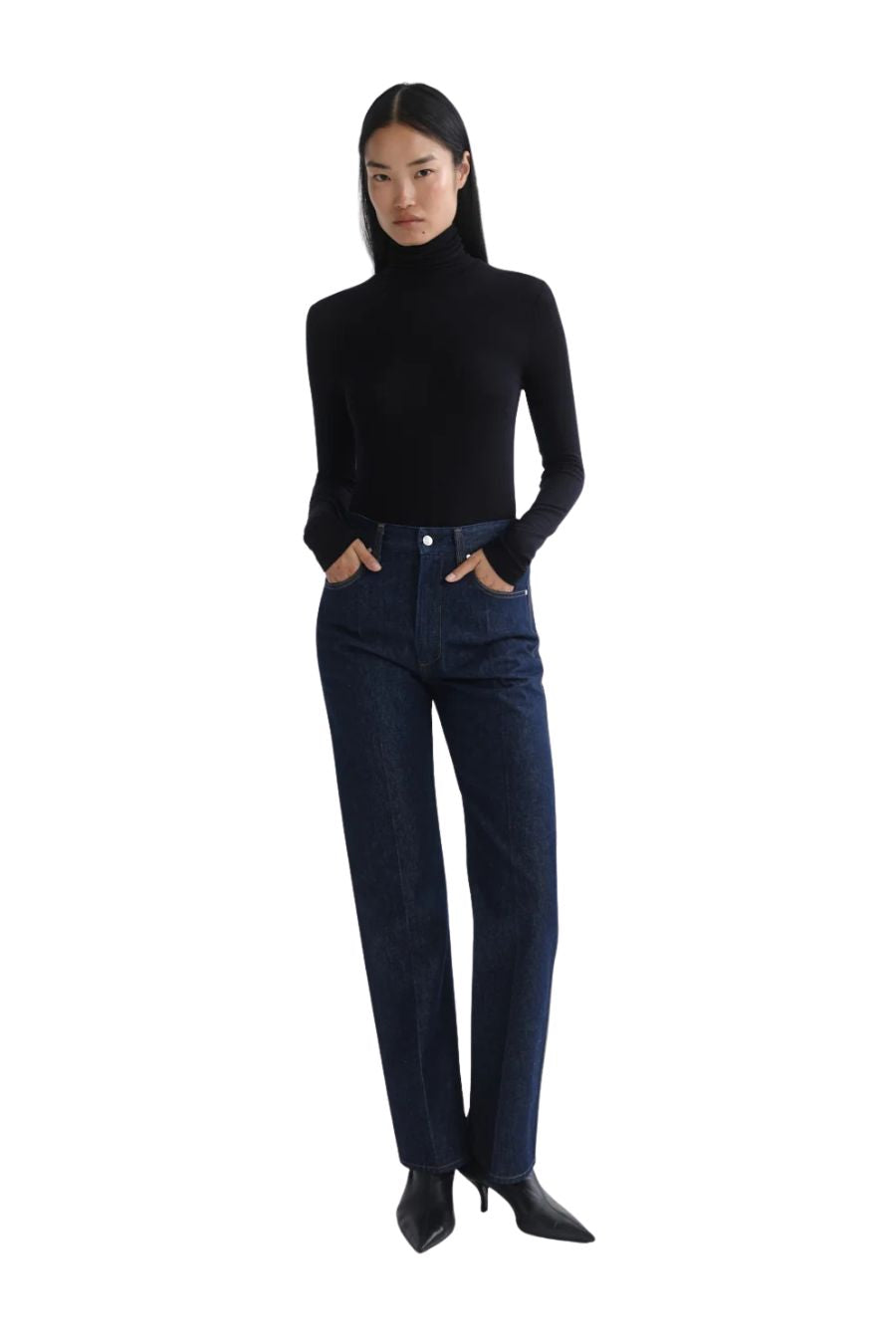Pascale Turtleneck in Black
