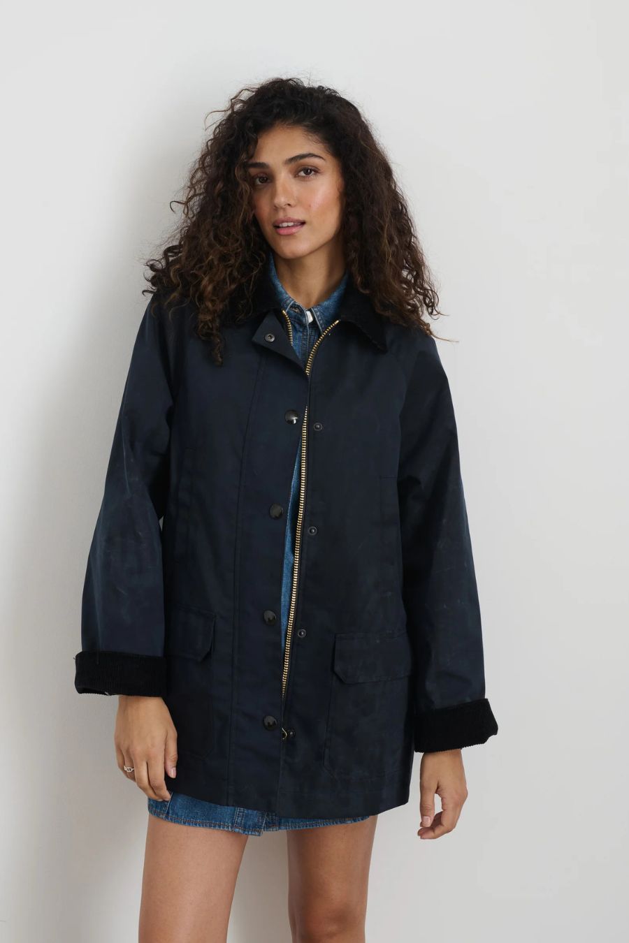 Chiltern Street Jacket in Navy