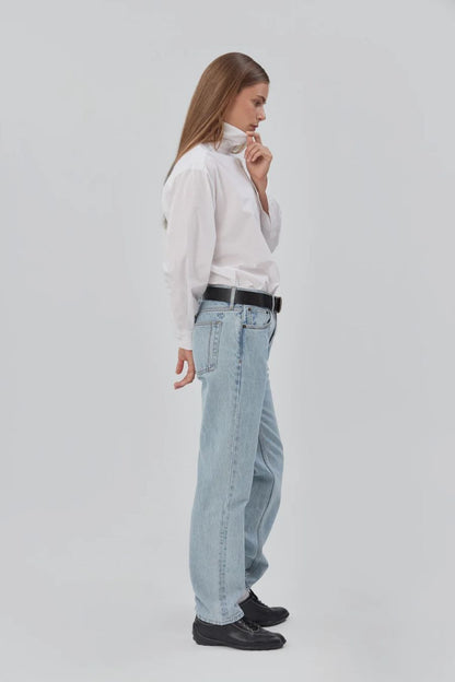 Still Here Life Jean in Vintage Blue, alternate view
