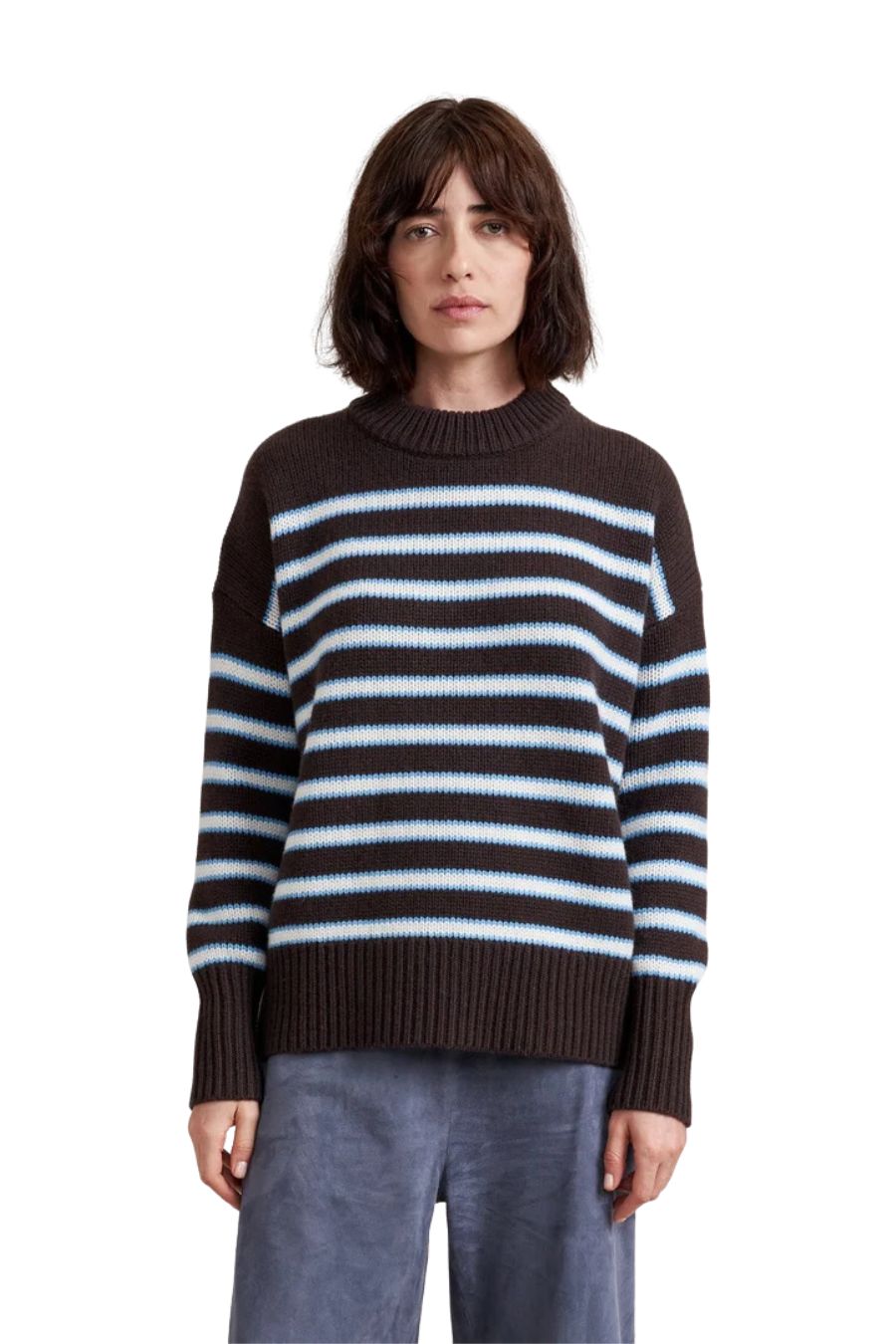Marin Sweater in Chocolate