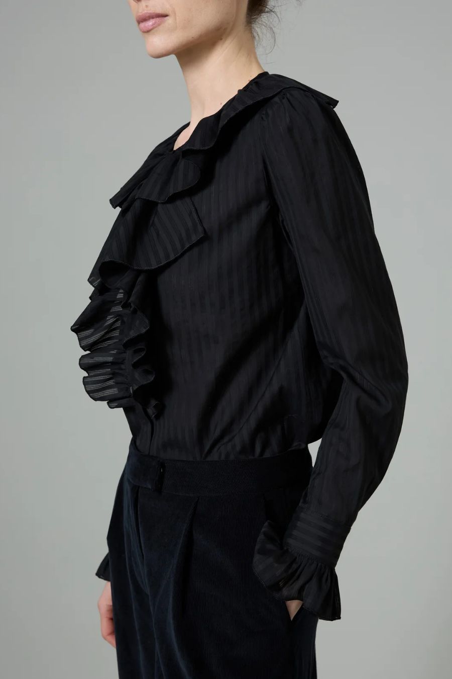 Louison Blouse in Black