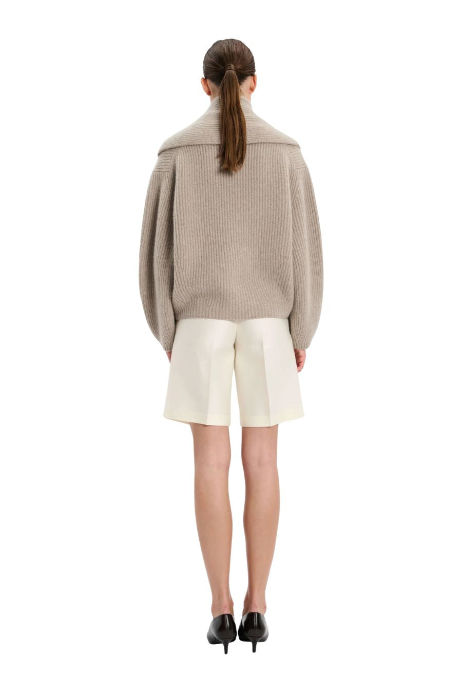 Coatigan in Beige Melange