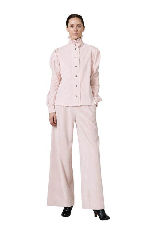 Wind Blouse in Peony Pink