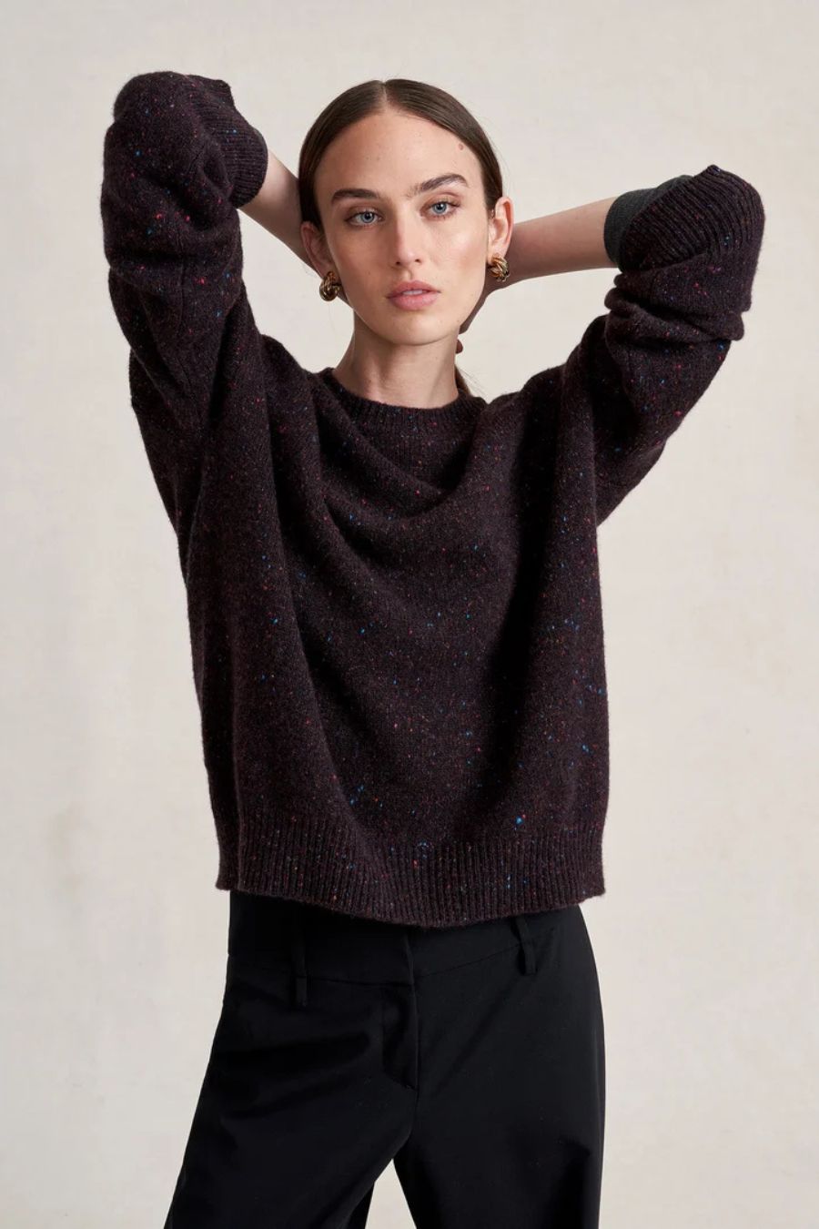 Lafayette Sweater in Chocolate