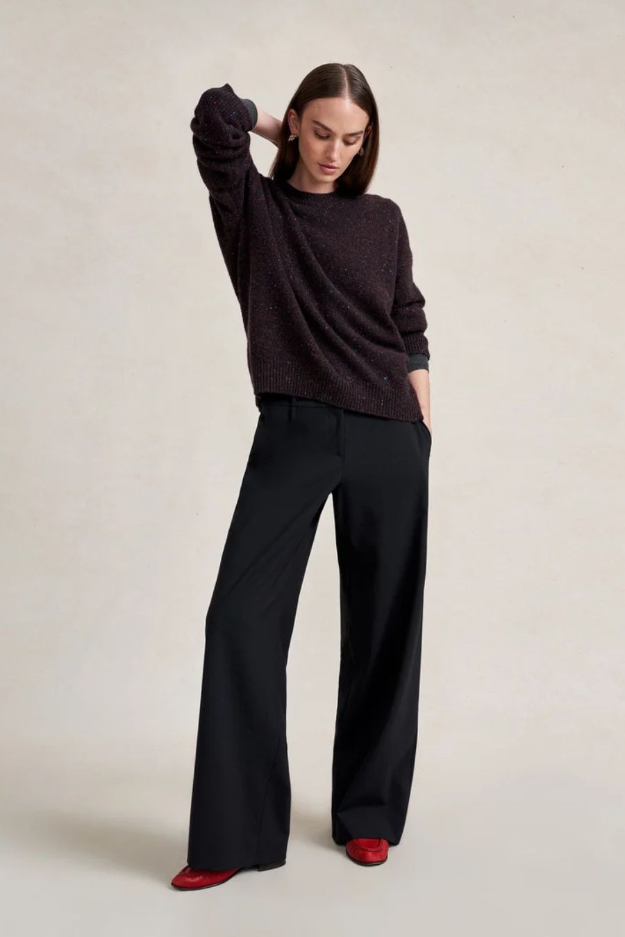 Lafayette Sweater in Chocolate