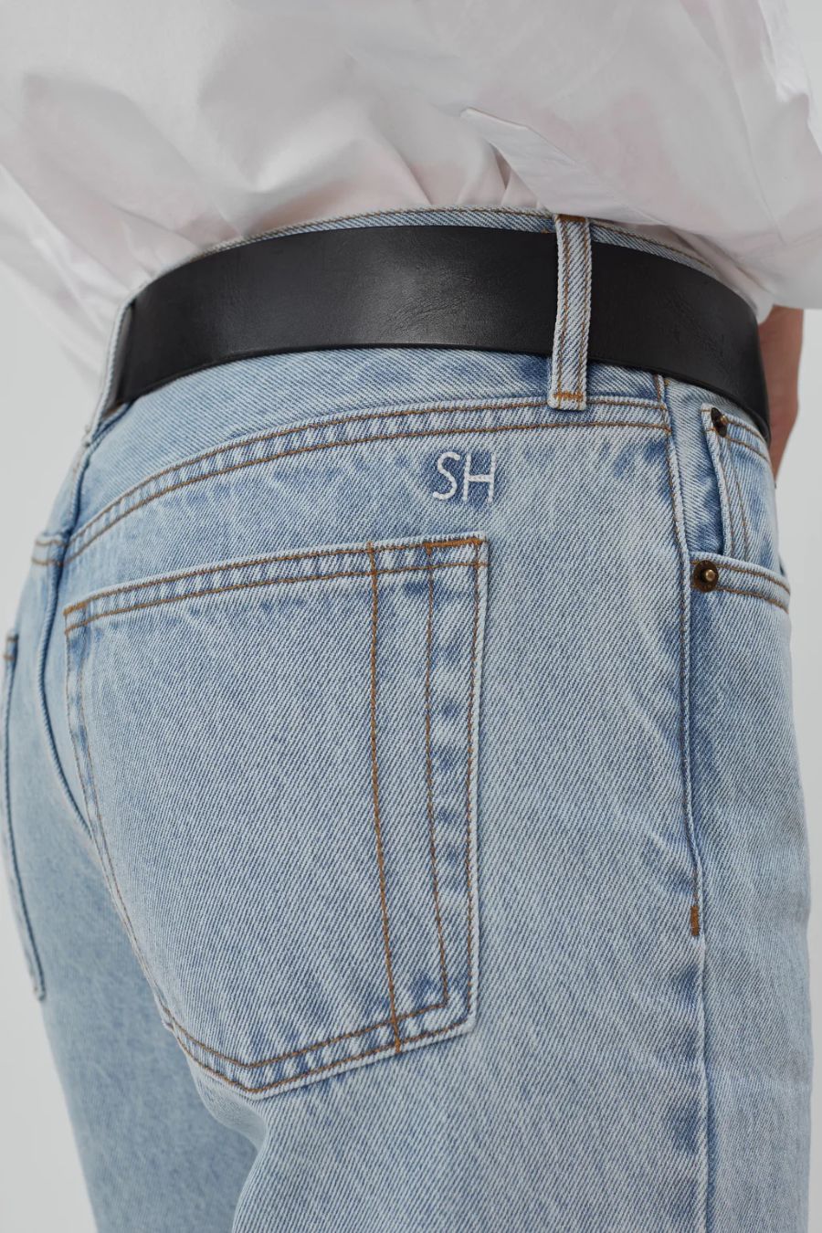 Still Here Life Jean in Vintage Blue, alternate view
