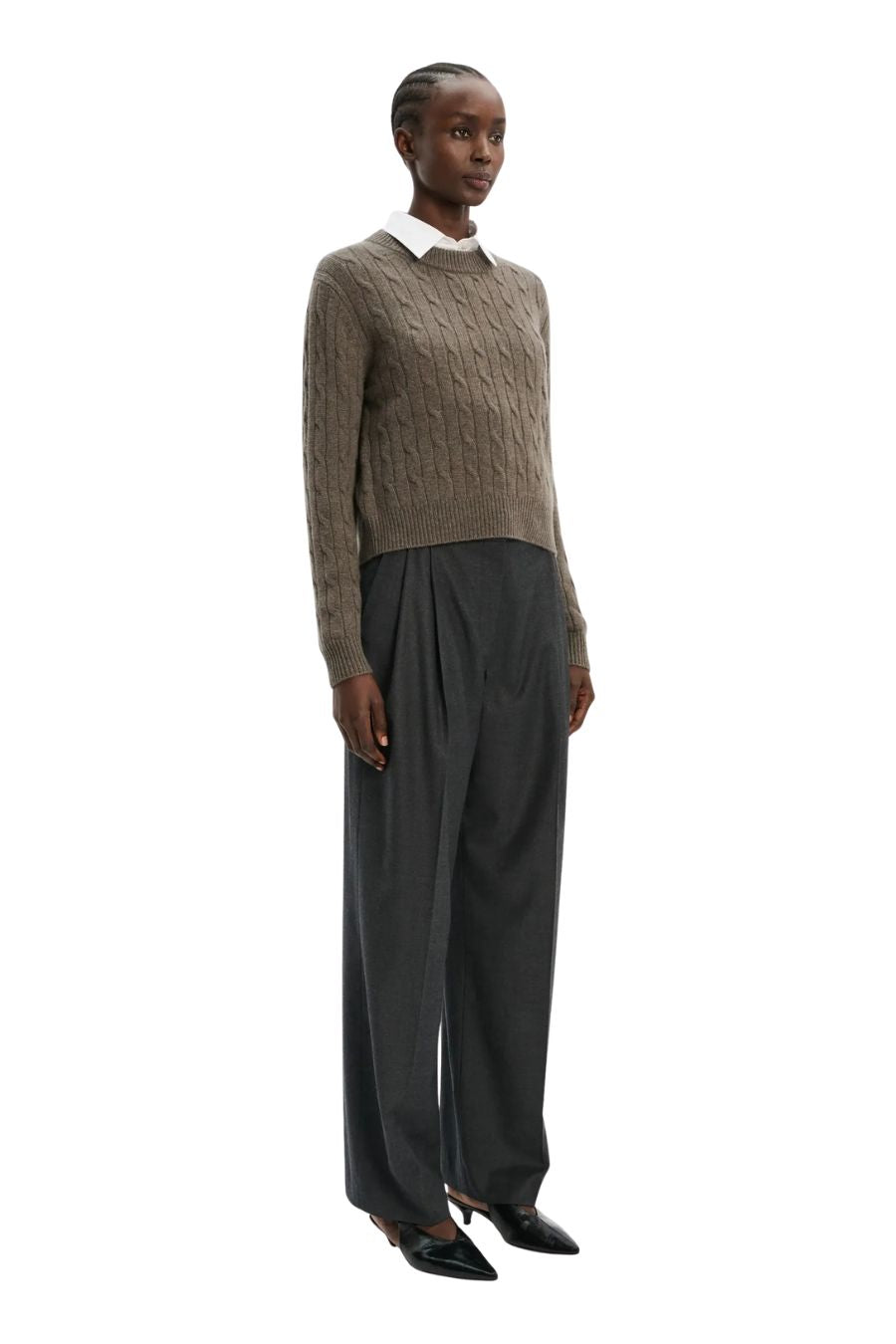 Bobbie Sweater in Sable Marl