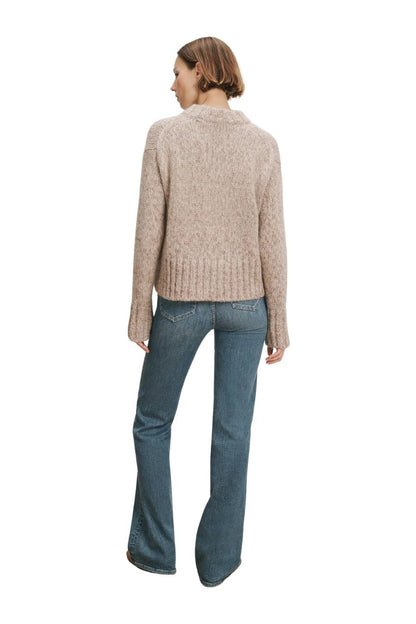 Andi Sweater in Marled Oatmeal