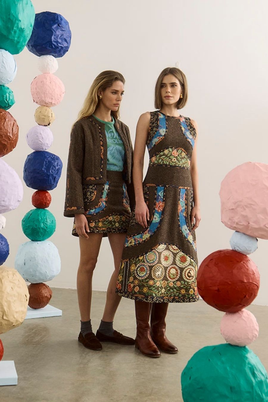 Schulte Skirt in High Country Tweed