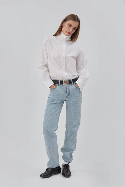 Still Here Life Jean in Vintage Blue, alternate view