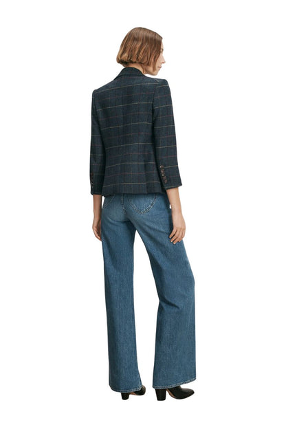 Schoolboy Dicky Jacket in Navy Multi