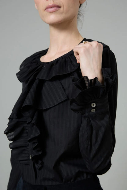 Louison Blouse in Black