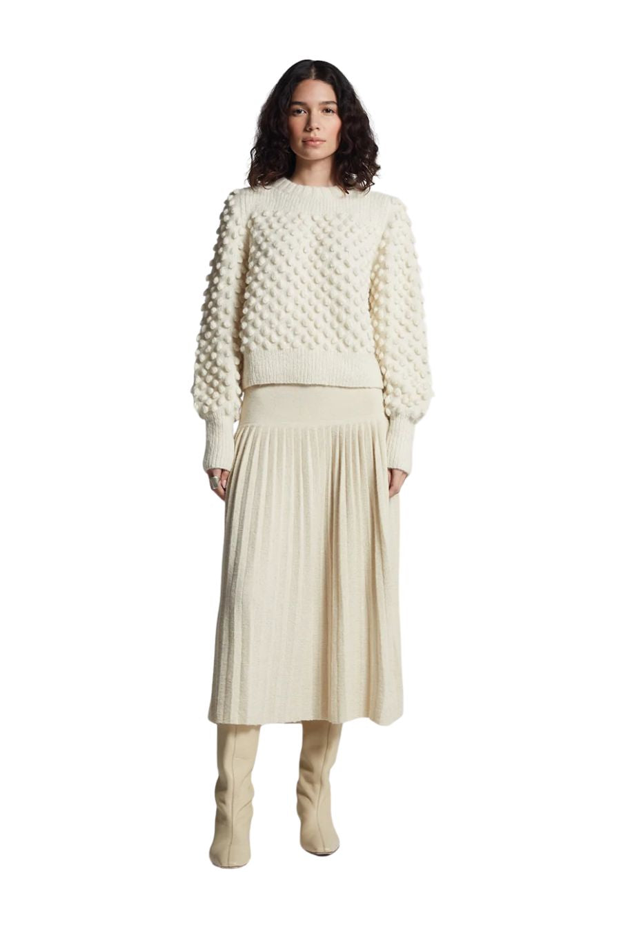Camila Sweater in Ivory