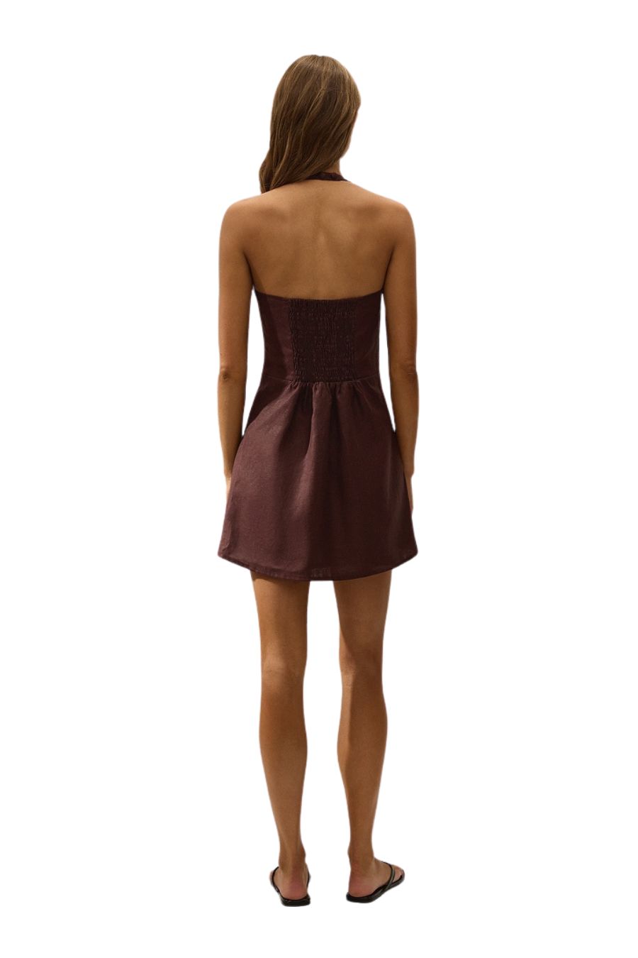 Neves Mini Dress in Port