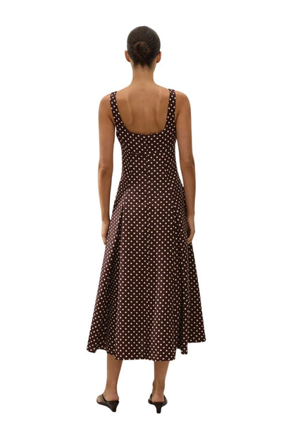 Esme Dress in Martinha Polka Dot by FAITHFULL THE BRAND