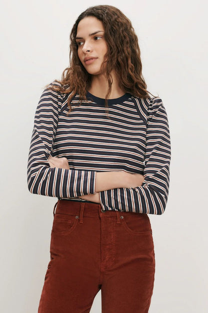 TS Mason Baseball Tee in Heritage Navy Multi