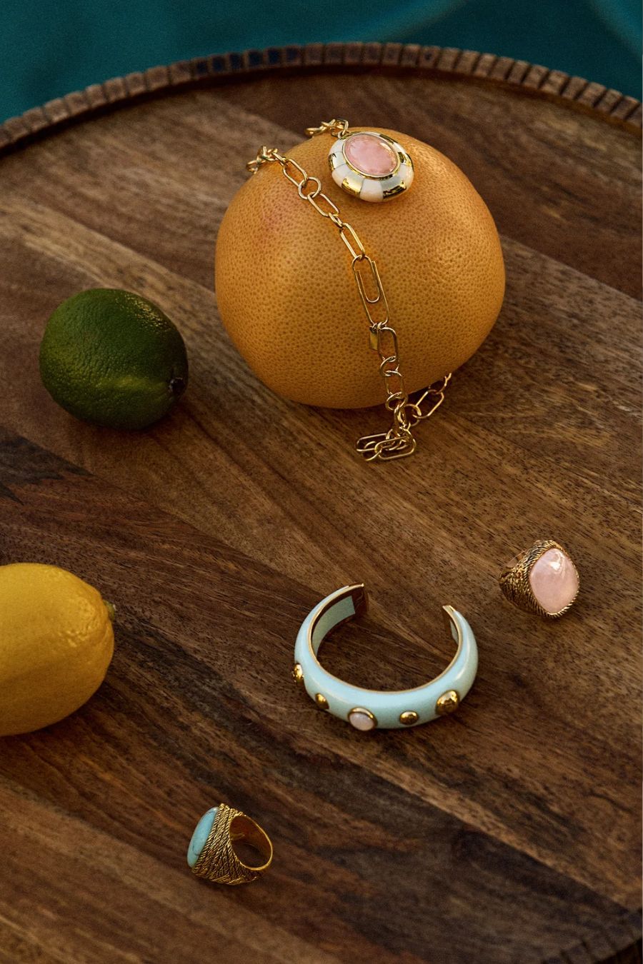 Sautoir Necklace in Mirasol