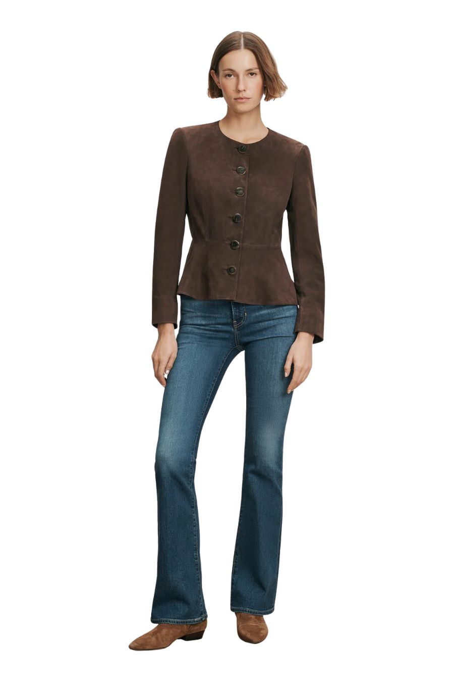 TS Quinn Jacket in Espresso