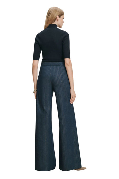 TS Ledger Pant in Medium Indigo/Copper