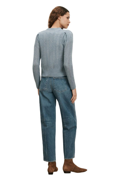 TS Solene Cardigan in Blue River