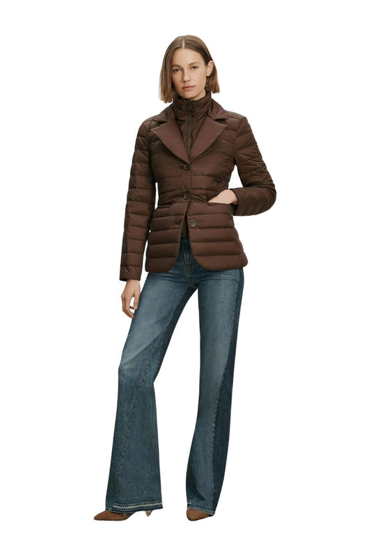 TS The Puffer Blazer in Espresso