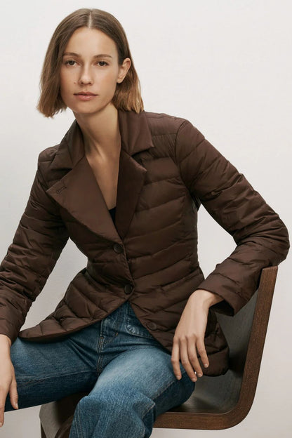 TS The Puffer Blazer in Espresso
