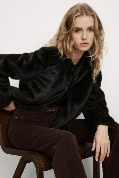 TS Griselda Coat in Sable