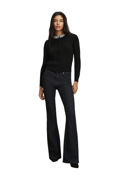 TS Daro Embellished Cardigan in Black