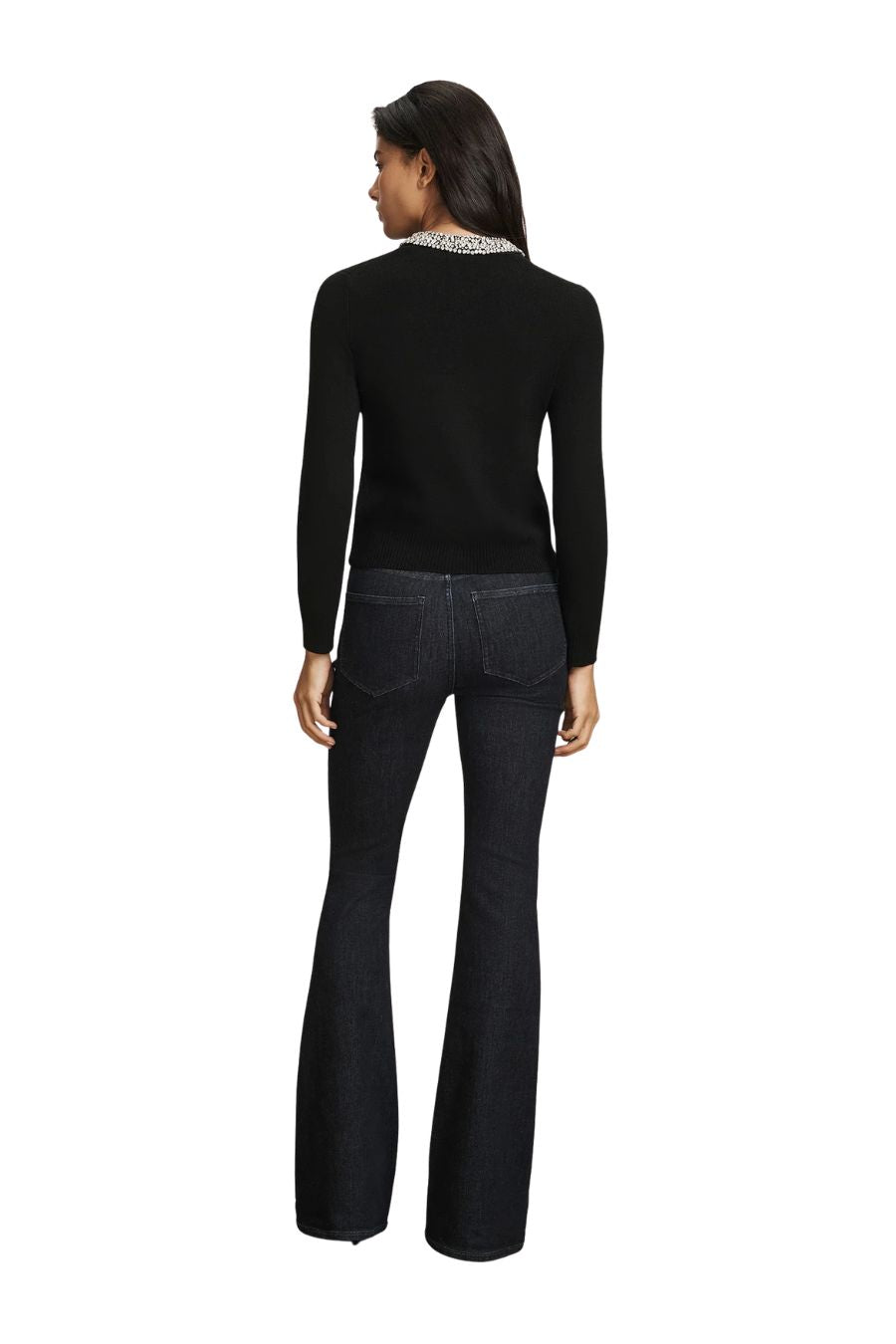 TS Daro Embellished Cardigan in Black