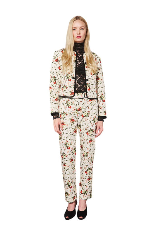 Atwood Jacket in Camellia Ivory by Hunter Bell