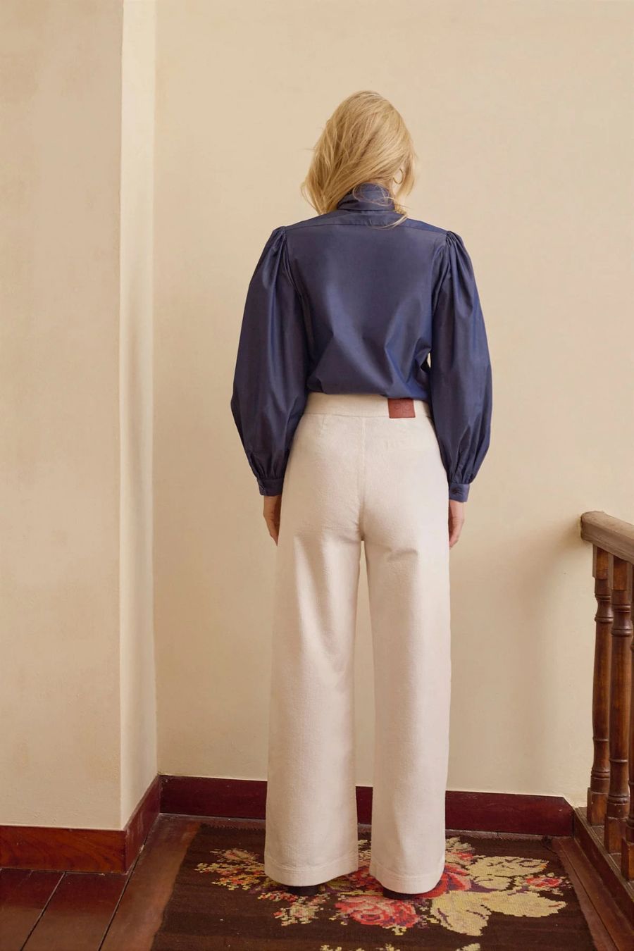 Fairytale Shirt in Navy by Maria De La Orden
