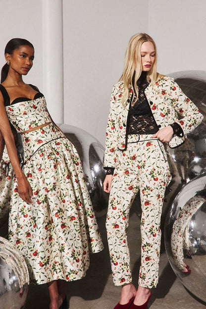 Atwood Jacket in Camellia Ivory by Hunter Bell