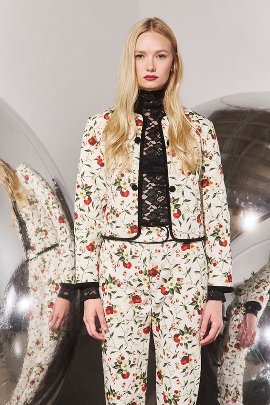 Atwood Jacket in Camellia Ivory by Hunter Bell