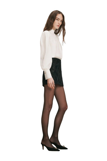 TS Olenna Skirt in Black Embellishment