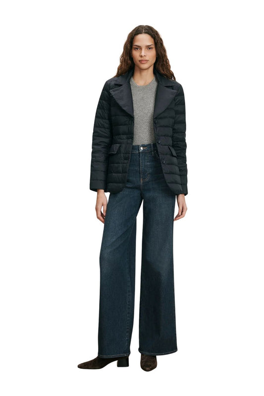 The Puffer Blazer in Navy