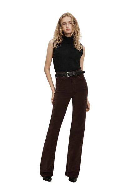 Mazzy Brushed Cashmere Shell in Black