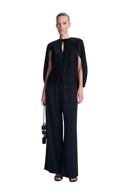 Lauren Cape Top in Black