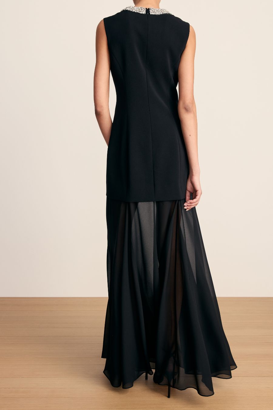 Luminara Dress in Black by Veronica Beard