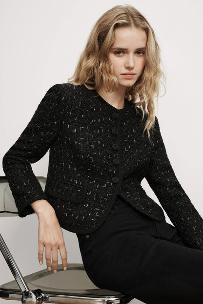 Fendric Jacket in Black/Gunmetal