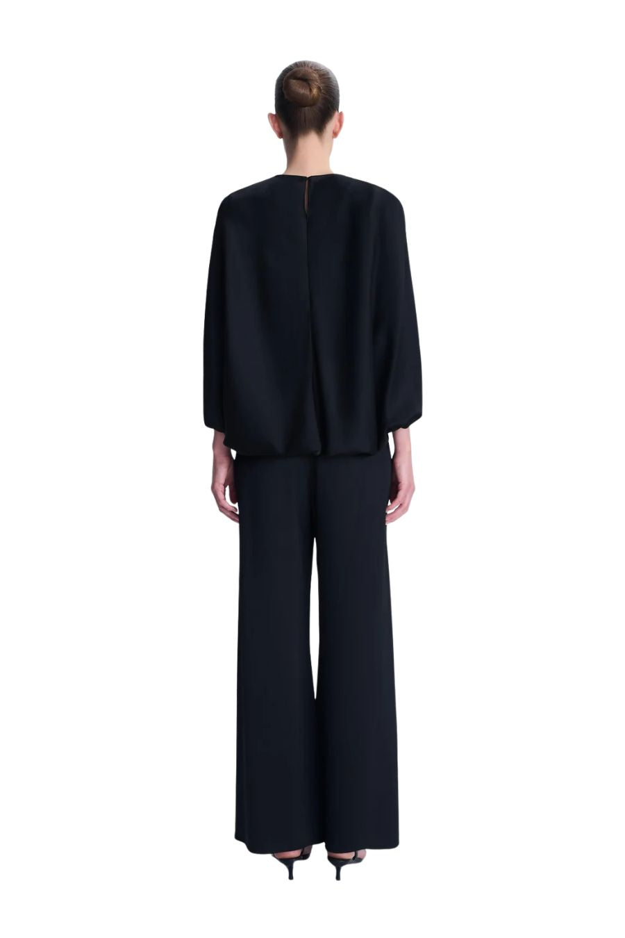 Lauren Cape Top in Black
