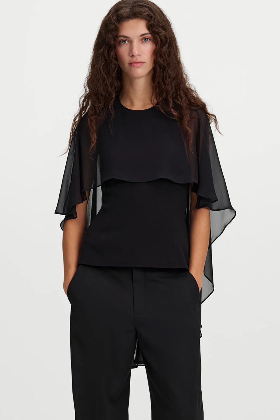 Adela Top in Black