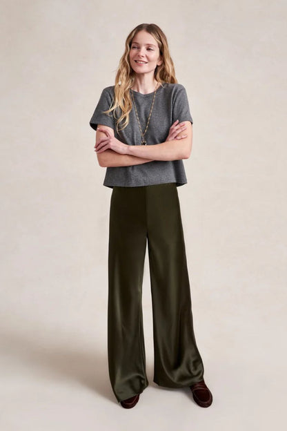 Colby Pant in Olive by LA LIGNE