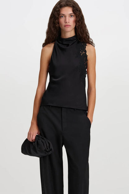 Rose Top in Black by A.L.C.