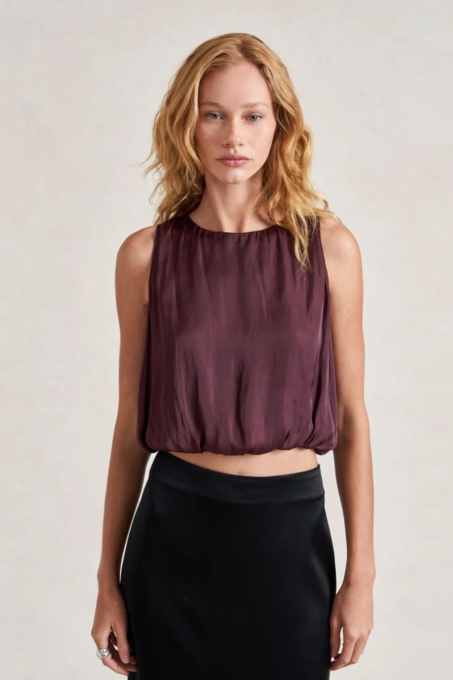 Fleur Top in Port by LA LIGNE