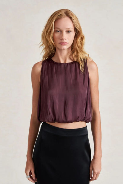 Fleur Top in Port by LA LIGNE