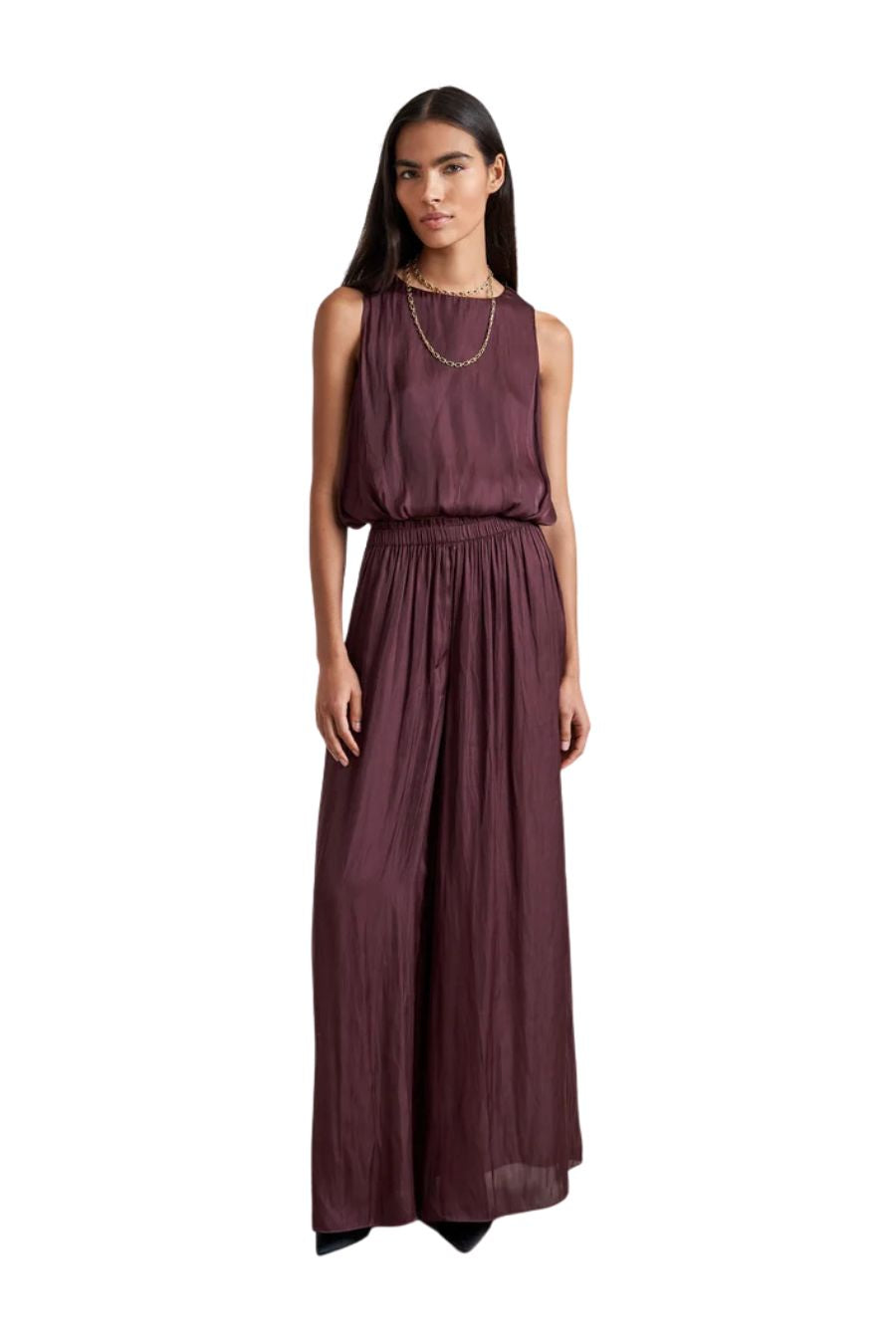 Fleur Pant in Port by LA LIGNE
