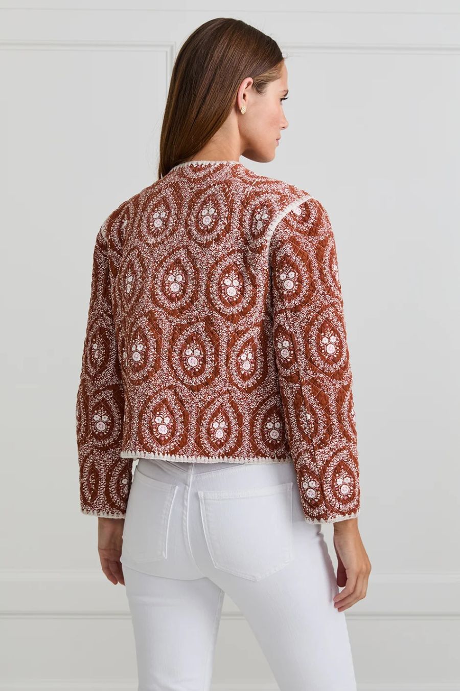 Sophie Jacket in Rust