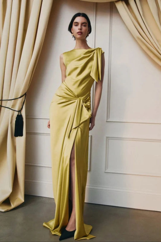 Florence Gown in Citron