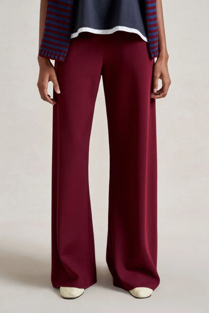Colby Pant in Oxblood by LA LIGNE