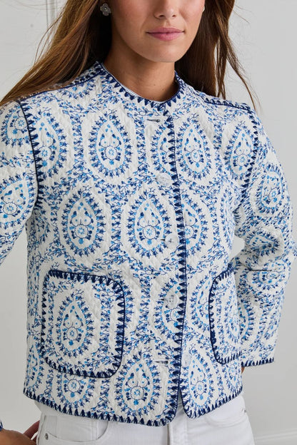 Sophie Jacket in Cloud by Asha